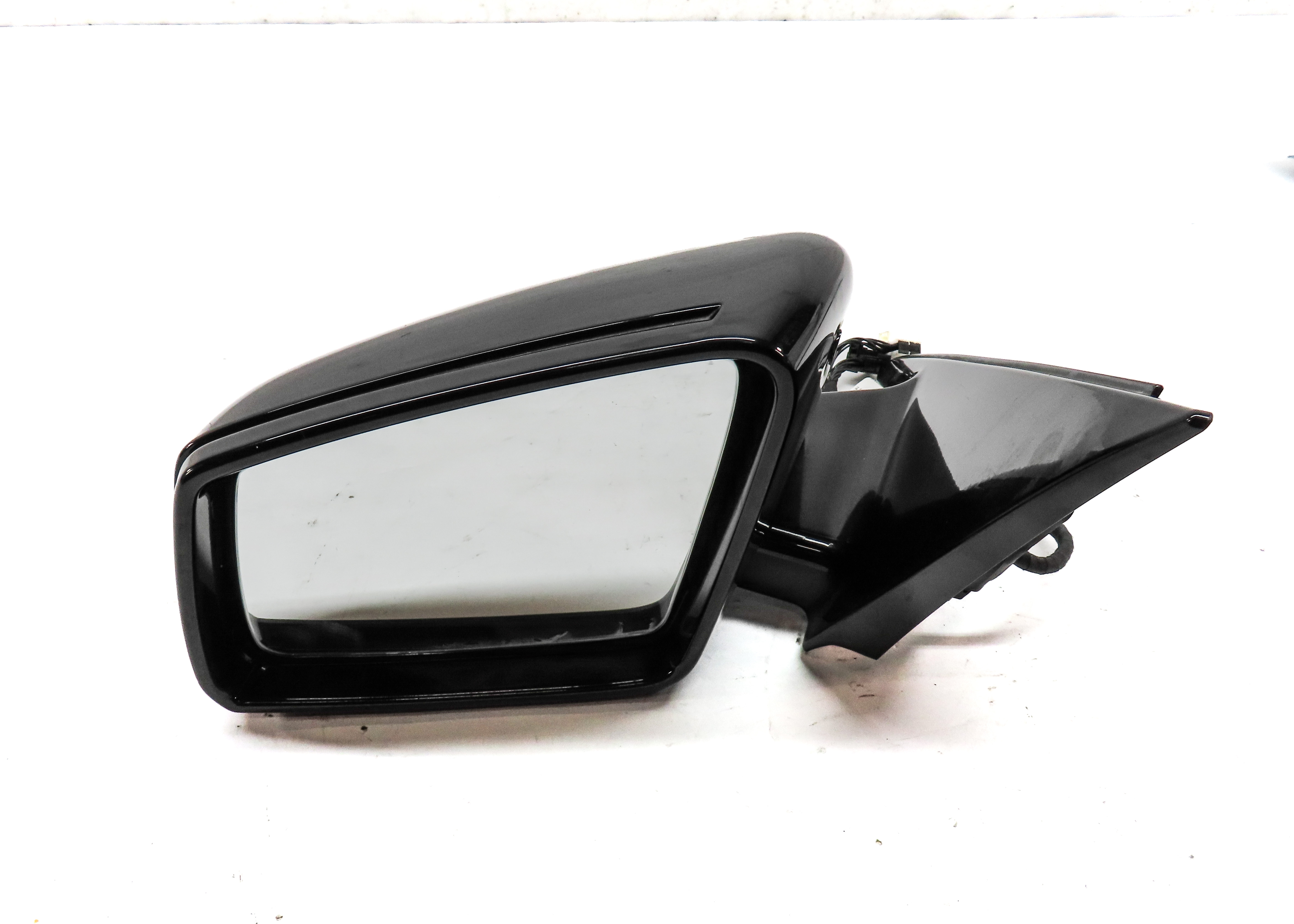 2010-2013 MERCEDES E-CLASS (W212) LEFT HEATED MEMORY AUTODIM DOOR MIRROR (BLACK) — exact item pictured